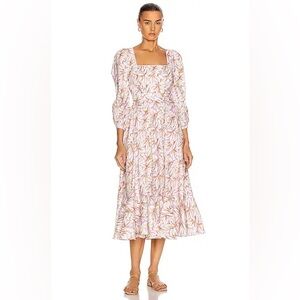 Jonathan Simkhai Ella Dress in Lilac Print